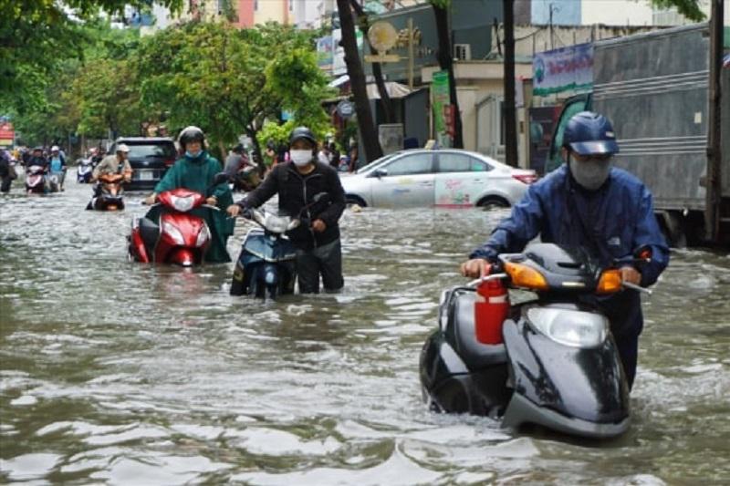 Nguyên nhân xe chết máy là do đi vào khu vực ngập nước